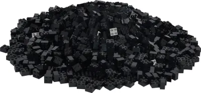 Produktbild von Simba Toys Bausteine Blox 1000 schwarze 4er Steine lose