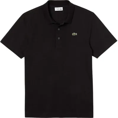 Produktbild von Lacoste Polo Shirt Regular Fit Herren Schwarz , Größe:M