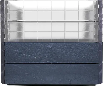 Produktbild von Hochbeet klassisch GARANTIA ERGO Quadro Turbo S 50 inkl. Flora-Wassersparsystem 60 x 60 x 50 cm stone