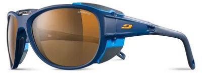 Image de Julbo Explorer 2.0 Reactiv High Mountain 2-4 Bleu mat/Bleu cyan Outdoorové brýle