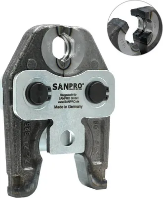 Produktbild von Sanpro Pressbacke / Presszange - V - Profil, Größe V 12 (Pressbacke/Presszange)