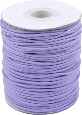 Produktbild von 50m Spule Gummikordel Gummischnur 2mm Bekleidungsgummi Hutgummi, 29 Farben