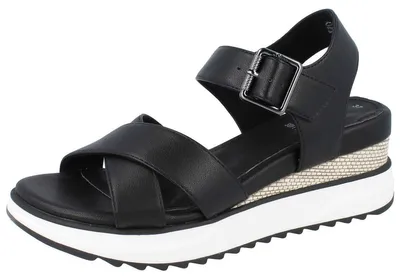 Produktbild von S.OLIVER Damen Sandalette schwarz Textil - Größe: 39