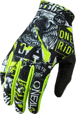 Produktbild von O'NEAL Bike Handschuhe Matrix Attack Black/Neon Yellow XXL/11