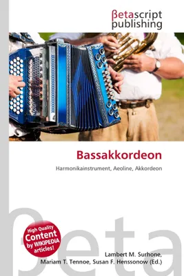Produktbild von Bassakkordeon mit Diskanttastatur, großen Stimmplatten für tiefe Töne, lange Ansprache