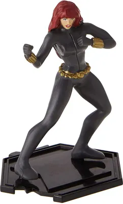 Imagen del producto de Figura Viuda Negra Black Widow Marvel Avengers Assemble Vengadores 9 cms