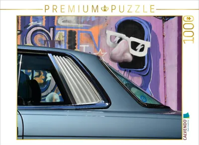 Produktbild von CALVENDO Puzzle Mercedes 280 SLC | 1000 Teile Lege-Größe 64x48cm Foto-Puzzle für glückliche Stunden