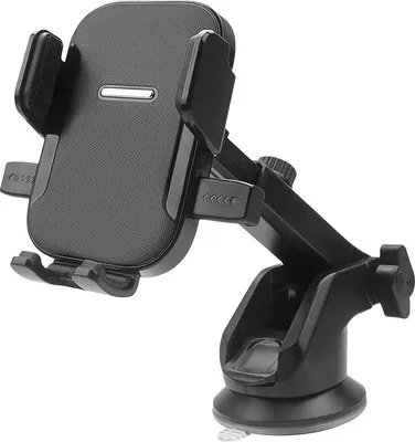 Immagine prodotto di Supporto per auto - Supporto universale per smartphone da inserire nelle bocchette di ventilazione - Nero