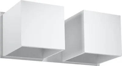 Produktbild von Wandleuchten QUADX 2 weiß LED 4000K 2xG9 8W  11x12x26cm Sollux Lighting