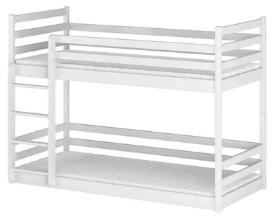 Obrázek produktu pro Dřevěná patrová postel TWEEK 90x200