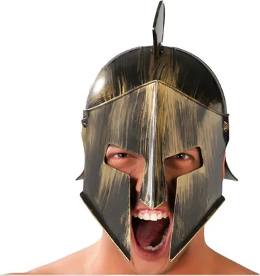 Immagine prodotto di elmo antico per gladiatori spartani romani da uomo