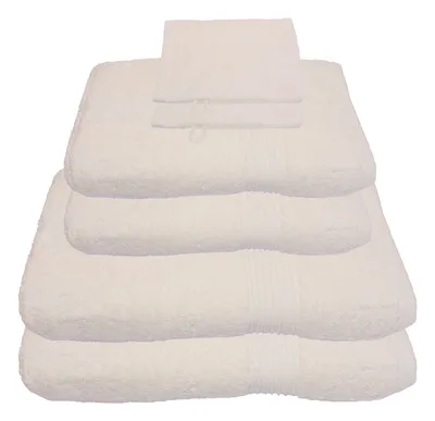 Produktbild von Julie Julsen Handtuch Set Naturweiß,Set:6 tlg. 2 Bade- 2 Handtücher + gratis 2 Waschhand..