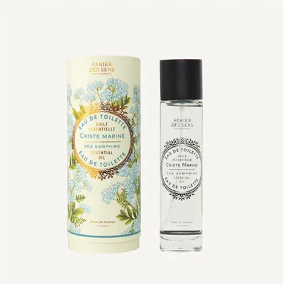 Produktbild von Panier des Sens Stimulating Sea Samphire, Unisex, 50 ml, Nicht nachfüllbare Flasche, Freesie, Zitrone, Wassermelone, Lilie, Maiglöckchen, Marine, Zedernholz, Moschus, Sandelholz