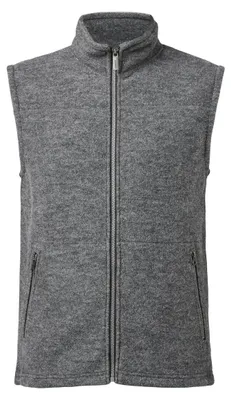Produktbild von Ivanhoe Herren Strickjacke Dante Full Zip Grau aus Wolle - Grau