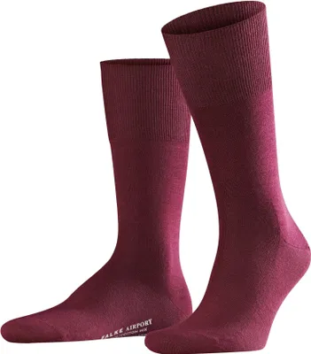 Produktbild von FALKE Airport herensokken, bordeaux rood (barolo)