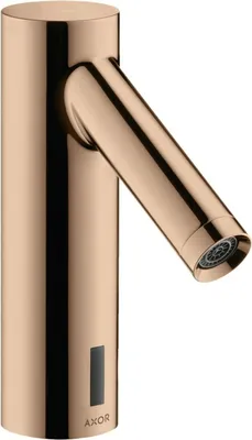 Produktbild von Elektronik-Waschtischmischer AXOR STARCK DN 15 Netzans 230 V m Temp.voreinst. pol mit Temperaturvoreinstellung polished red gold