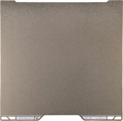 Produktbild von 3D-Drucker-Druckbettplattform passend für Bambulab H2D, doppelseitig PEI-strukturierte 3D-Drucker-Bauplatte 355 x 346 mm