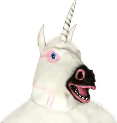 Produktbild von Guirca Latex Einhornmaske    One Size