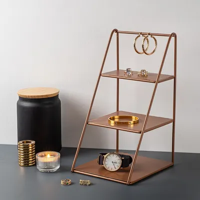 Produktbild von Evila Originals, Kalımnos-A - Copper, Dekoratives Metallaccessoire, Kupfer, 16 x 17 x 30,5 cm