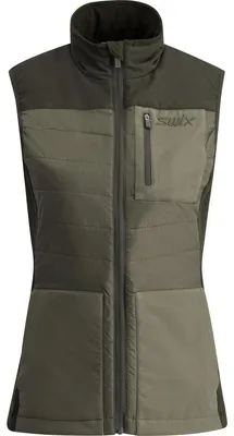 Produktbild von Swix Damen Sportjacke Horizon Primaloft Vest W Oliv L