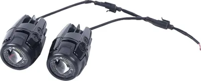Image de Feu de brouillard à LED pour moto, design étanche, sortie haute luminosité, noir