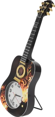 Produktbild von Wanduhr,Stille Wanduhr,Moderne Wanduhren,Wanduhr in Form einer Ukulele,Wecker,Dekorative Wanduhren
