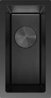 Produktbild von Mexen Trixo 1-Komponenten-Edelstahlspüle 230 x 440 mm, schwarz HC - 6411221000-70HC