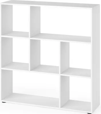 Furinno Computerschreibtisch – 97,5x72,6x39,5 Cm In Columbia-Walnuss/Schwarz, Mit Stauraum
