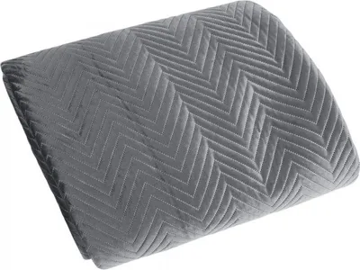 Produktbild von Eurofirany Tagesdecke 200 x 220 cm grau Polyester Deko