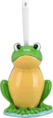 Produktbild von Kreativ Toiletstäbchen mit Aufbewahrung für Badreinigung - Wand Toiletstäbchen-Set mit Farbenfrohem Design