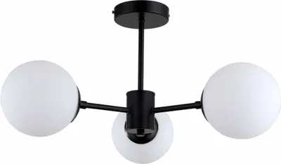Productafbeelding van Roma hanglamp, 3xE14, zwart, model LP-1345/3P, merk Light Prestige