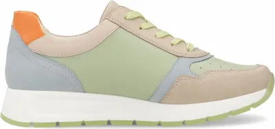Produktbild von Remonte Damen Sneaker aus weichem Kunstleder in Pastelltönen rutschfest D2G00, Größe:38 EU, Farbe:Grün