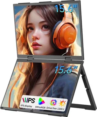 Image de Moniteur portable, double affichage, haute résolution, B156-SSF06L9