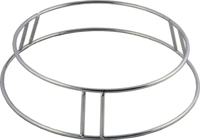 Immagine prodotto di Ø 27 / 24 cm Supporto ad anello per wok con fondo rotondo, anello per wok stabile in acciaio inossidabile