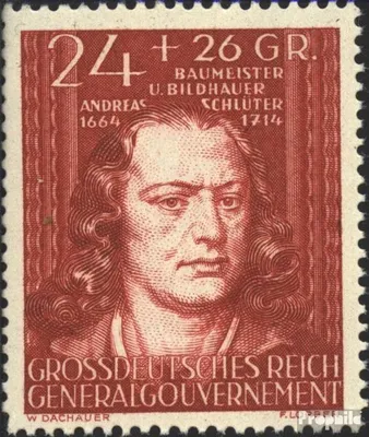 Produktbild von Briefmarken Generalgouvernement 1944 Mi 121 gestempelt Kultur