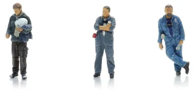 Produktbild von Artitec 5870085 - 1/87 / H0 Stahlarbeiter - Arbeitstreffen - Neu