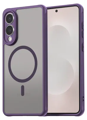 Zdjęcie produktu dla Etui ochronne Techsuit HaloFrost II MagSafe dla Samsung Galaxy S25 Edge - fioletowe