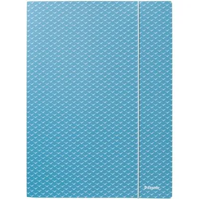 Zdjęcie produktu dla Esselte 628492, Teczka z klapką, A4, Karton, Niebieski, Portret, 150 ark.