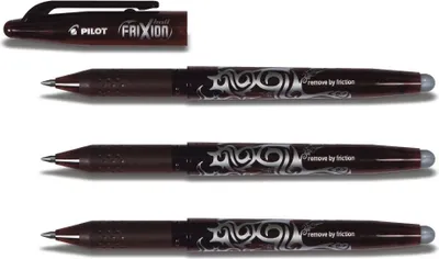 Produktbild von Pilot Frixion Ball Tintenroller 3er-Set braun