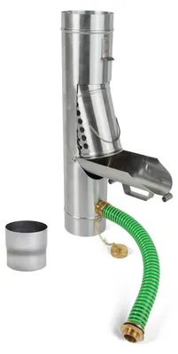 Produktbild von Regensammler Zink mit Korb DN 100 inkl. Adapter