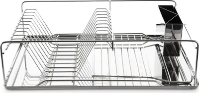 Zdjęcie produktu dla Centrum mycia naczyń Karl Weis z tacą i koszem na sztućce, stal nierdzewna