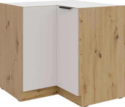 Produktbild von MIRJAN24 Unterschrank Solea 90x90DN 2FBB, Stilvoll Küche (Farbe: Artisan Eiche / Cashmere)
