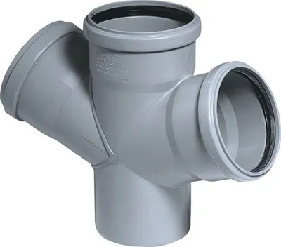 Produktbild von HT-DA Doppelabzweig 67° DN 110/50/50 mm