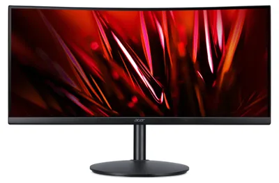 Produktbild von Acer XZ342CU S3, 86,4 cm (34"), 3440 x 1440 Pixel, UltraWide Quad HD, LCD, 1 ms, Schwarz