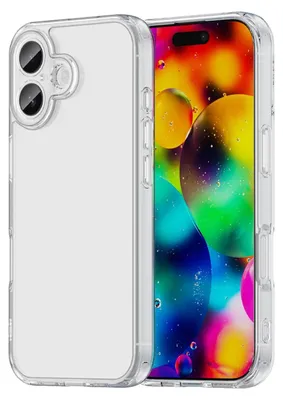 Obrázek produktu pro Pro Apple iPhone 17 TPU hybridní plastové pouzdro s airbagovými rohy Transparentní
