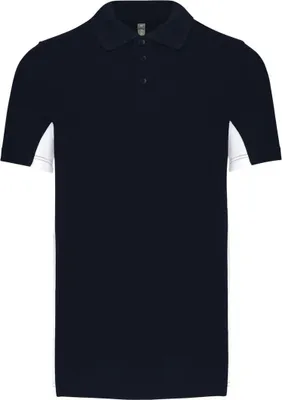 Produktbild von Baumwolle Classics-20.K232 Poloshirt Kariban Gr. L navy/white