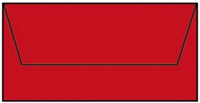 Productafbeelding van Rössler Papier 220702526 Coloretti envelops, formaat DL, 5 stuks, kleur: rood