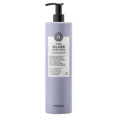 Zdjęcie produktu dla Maria Nila Sheer Silver Conditioner Odżywka do włosów neutralizująca żółte odcienie, 1000ml