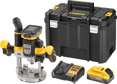 Zdjęcie produktu dla DeWALT DCW620H2-QW, Podstawa wgłębna, Czarny, Żółty, 23000 RPM, 8 (5/16"), 12.7 (1/2"), 11000 RPM, Bateria