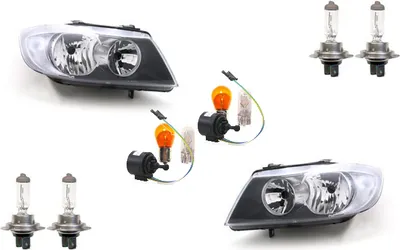 Produktbild von Scheinwerfer passend für BMW 3 E90 E91 05-08 Leuchtmittel Satz L R m. Stellmotor 63116938563 63117207574 6938563 7207574 63116942721 6311694274 Johns